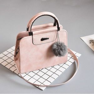 Pink Pom Pom bag